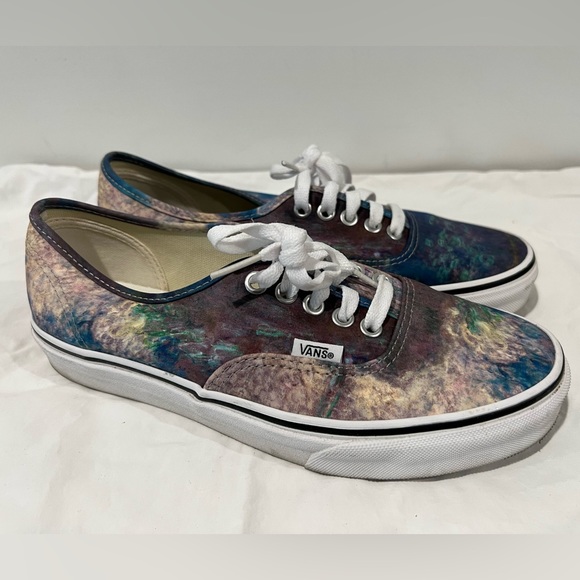 Vans MoMA Claude Monet Water Lilies Sneakers! W 8.5 / M 7, like new - Picture 1 of 9
